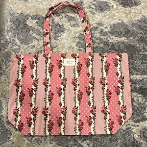NWOT Sezane canvas tote